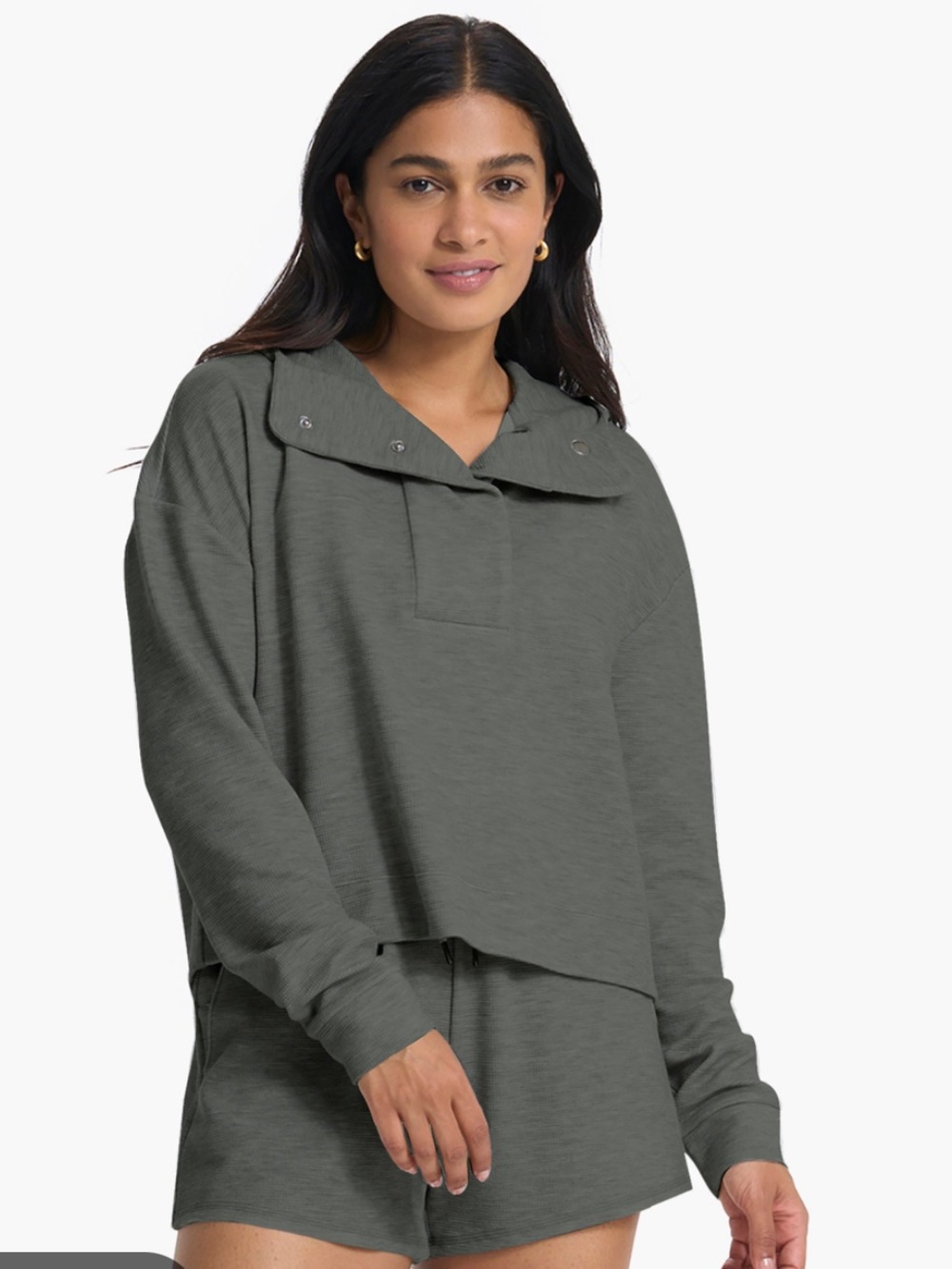 Vuori bay view thermal hoodie